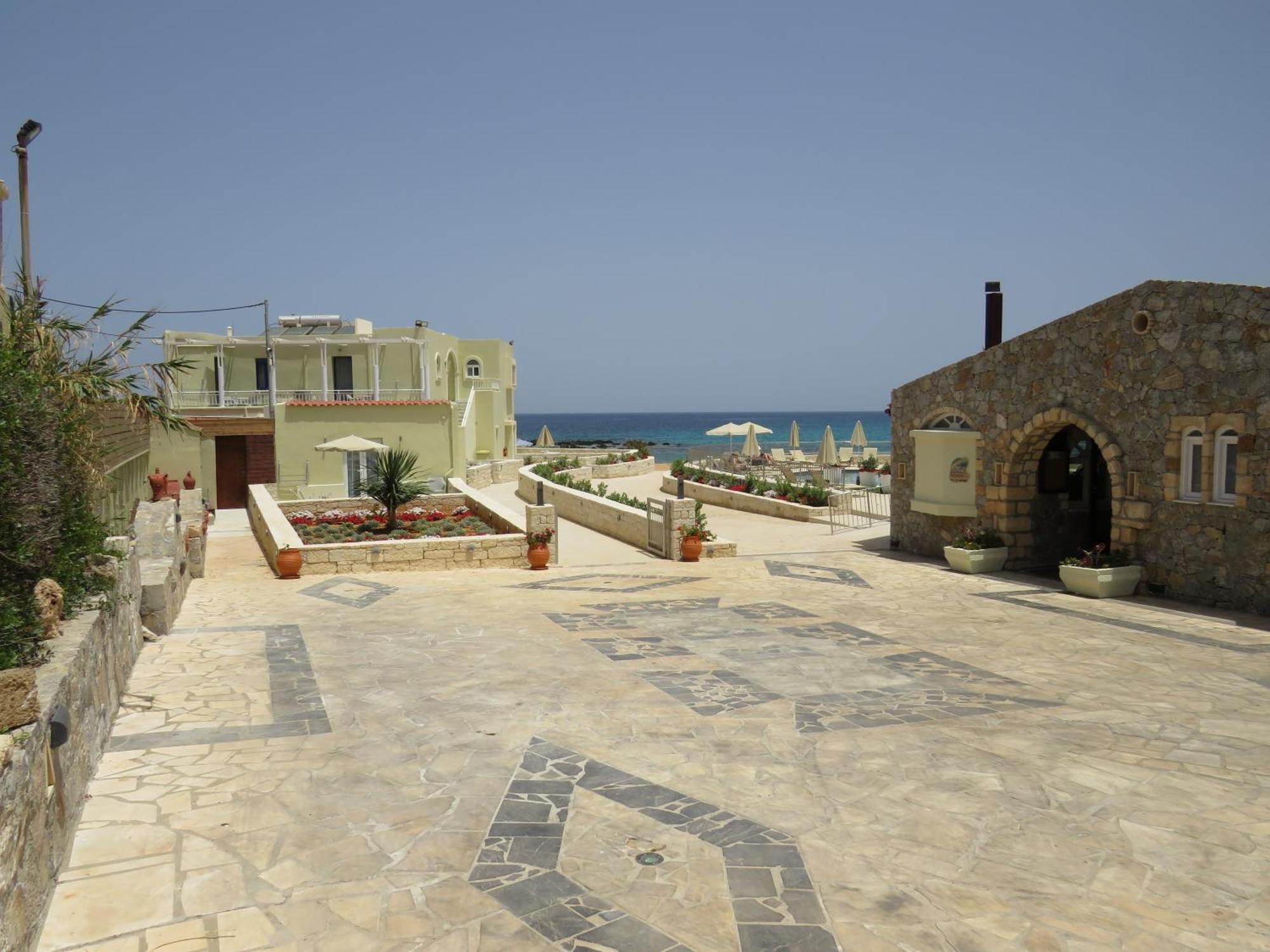 Blue Beach Villas Apartments Stavrós Exteriér fotografie