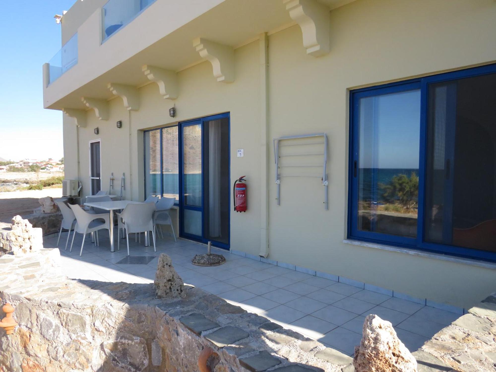 Blue Beach Villas Apartments Stavrós Exteriér fotografie