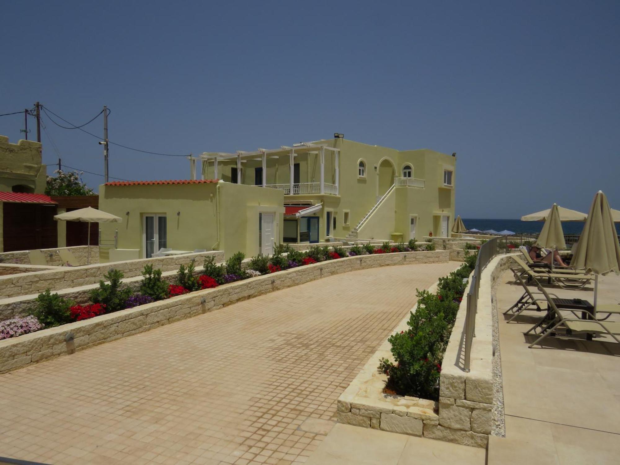 Blue Beach Villas Apartments Stavrós Exteriér fotografie